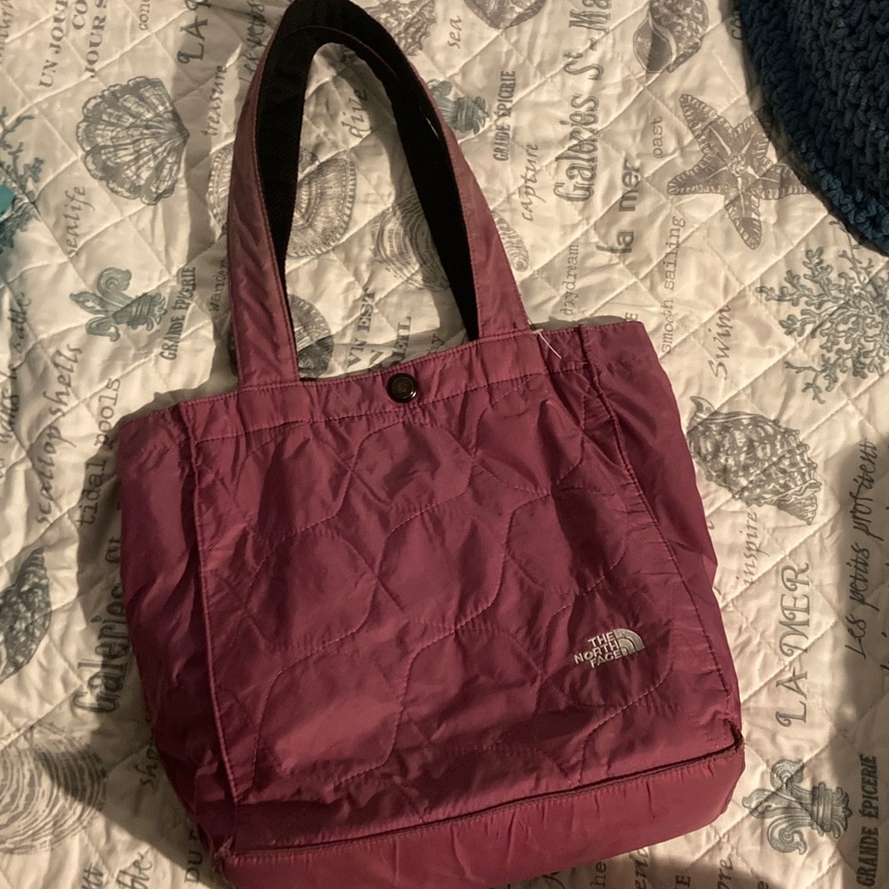 The North Face Purple Tote Bag